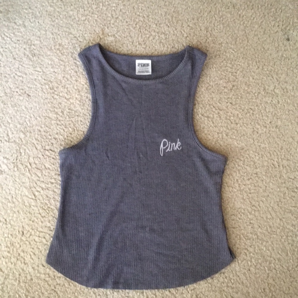 PINK Victoria’s Secret Cropped Tank Size Small